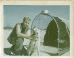 Anthony Jerone bomb dog training in Vietnam